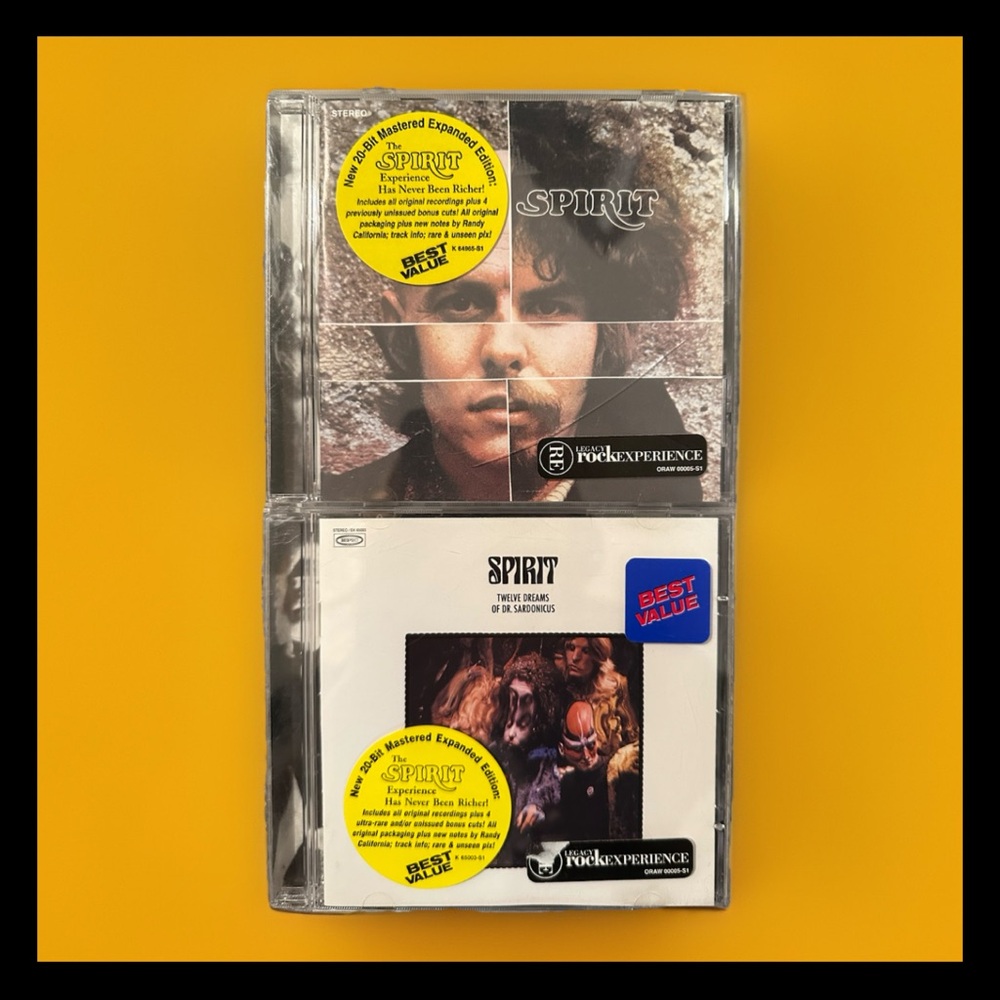 ❌SOLD❌Spirit 2 CD Set 1960’s Classic Rock